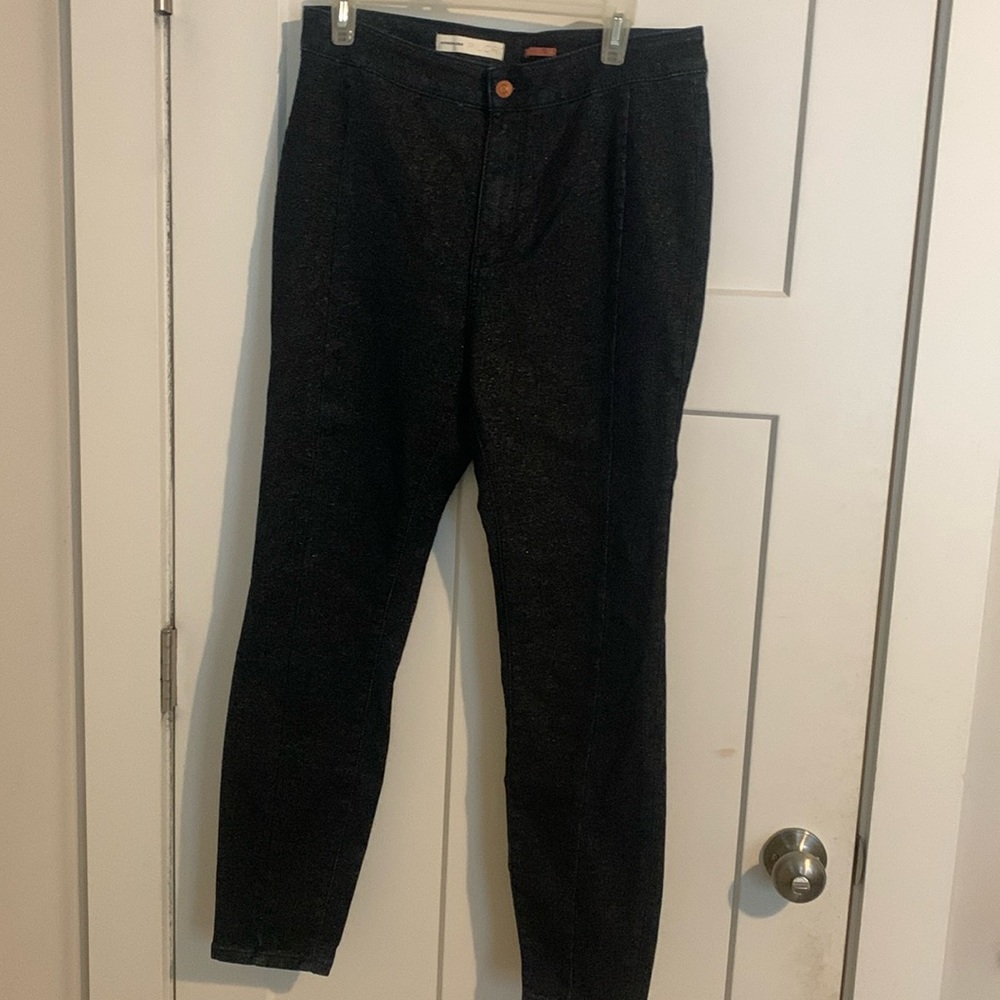 pilcro sparkly skinny jeans
